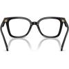 imageCoach womens Hc6274u Universal Fit Square Prescription Eyewear FramesBlackDemo Lens