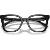 imageCoach womens Hc6274u Universal Fit Square Prescription Eyewear FramesBlackDemo Lens