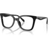 imageCoach womens Hc6274u Universal Fit Square Prescription Eyewear FramesBlackDemo Lens