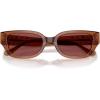 imageCoach womens Hc8439u Universal FitTransparent BrownWine Solid