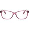 imageCOACH Womens HC6143 Square Prescription Eyewear FramesTransparent MauveDemo Lens