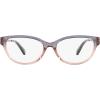 imageCoach HC6171U Universal Fit Prescription Eyewear Frames Shimmer Violet Peach GradientDemo Lens 55 mm