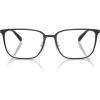 imageCoach Mens Hc5195td Square Prescription Eyewear FramesMatte BlackSilverDemo Lens