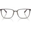 imageCoach Mens Hc5195td Square Prescription Eyewear FramesMatte Dark BrownLightDemo Lens