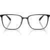 imageCoach Mens Hc5195td Square Prescription Eyewear FramesShiny BlackLight GoldDemo Lens