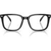 imageCoach Mens Hc6276u Universal Fit Square Prescription Eyewear FramesBlackDemo Lens