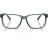 imageCoach Mens Hc6278u Universal Fit Rectangular Prescription Eyewear FramesMatte Deep BlueDemo Lens