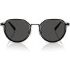 imageCoach Mens Hc7183 SunglassesSatin BlackGrey Solid