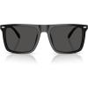 imageCoach Mens Hc8440u Universal Fit Square SunglassesBlackGrey Solid