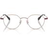 imageCoach Womens Hc5173td Round Prescription Eyewear FramesVintage Rose GoldDemo Lens