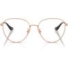 imageCoach Womens Hc5192 Aviator Prescription Eyewear FramesShiny Rose GoldDemo Lens