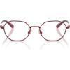 imageCoach Womens Hc5194td Oval Prescription Eyewear FramesSatin BurgundyDemo Lens