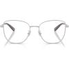 imageCoach Womens Hc5197d Butterfly Prescription Eyewear FramesShiny SilverDemo Lens