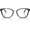 imageCoach Womens Hc6272u Universal Fit Square Prescription Eyewear FramesDark TortoiseDemo Lens