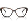 imageCoach Womens Hc6273u Universal Fit Hexagonal Prescription Eyewear FramesDark TortoiseDemo Lens