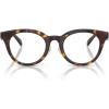 imageCoach Womens Hc6280d Round Prescription Eyewear FramesDark TortoiseDemo Lens