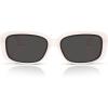 imageCoach Womens Hc8444d Rectangular SunglassesMilky CloudGrey Solid