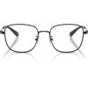 imageCoach womens Hc5198td Square Prescription Eyewear FramesShiny BlackDemo Lens
