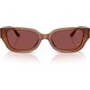 imageCoach womens Hc8439u Universal FitTransparent BrownWine Solid