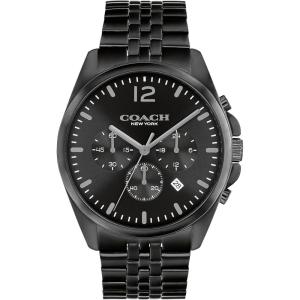 imageCoach Greyson Mens Versatile Watch  Functional Elegance  Stylish Timepiece for Everyday Wear  Water ResistantBlack Chronograph