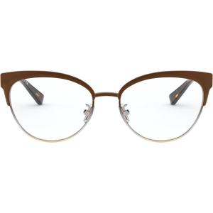 imageCoach HC5108 Prescription Eyewear Frames Brown Silver Gold GradientDemo Lens 54 mm