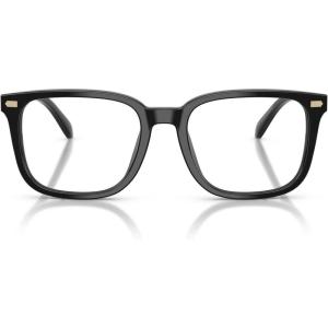 imageCoach Mens Hc6276u Universal Fit Square Prescription Eyewear FramesBlackDemo Lens