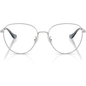 imageCoach Womens Hc5192 Aviator Prescription Eyewear FramesShiny SilverDemo Lens