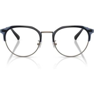 imageCoach Womens Hc5193 Round Prescription Eyewear FramesSatin GunmetalDemo Lens