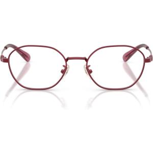 imageCoach Womens Hc5194td Oval Prescription Eyewear FramesSatin BurgundyDemo Lens