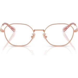 imageCoach Womens Hc5194td Oval Prescription Eyewear FramesShiny Rose GoldDemo Lens