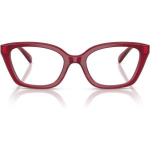 imageCoach Womens Hc6270u Universal Fit Cat Eye Prescription Eyewear FramesMilky CherryDemo Lens