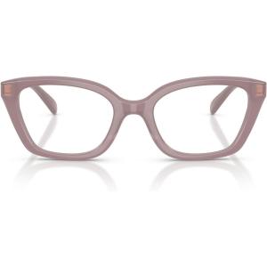 imageCoach Womens Hc6270u Universal Fit Cat Eye Prescription Eyewear FramesMilky PuttyDemo Lens