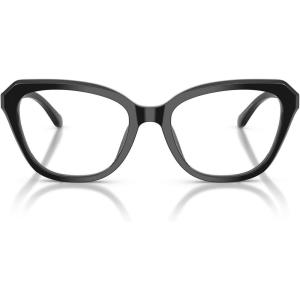 imageCoach Womens Hc6273u Universal Fit Hexagonal Prescription Eyewear FramesBlackDemo Lens