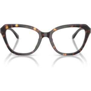 imageCoach Womens Hc6273u Universal Fit Hexagonal Prescription Eyewear FramesDark TortoiseDemo Lens