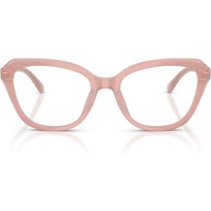 imageCoach Womens Hc6273u Universal Fit Hexagonal Prescription Eyewear FramesMilky BuffDemo Lens