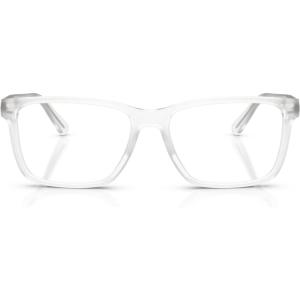 imageCoach Womens Hc6278u Universal Fit Rectangular Prescription Eyewear FramesMatte Transparent ClearDemo Lens