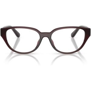 imageCoach Womens Hc6279d Square Prescription Eyewear FramesMilky MerlotDemo Lens