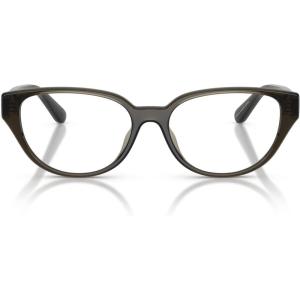 imageCoach Womens Hc6279d Square Prescription Eyewear FramesTransparent OakDemo Lens