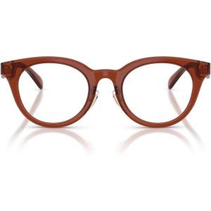 imageCoach Womens Hc6280d Round Prescription Eyewear FramesTransparent BrownDemo Lens