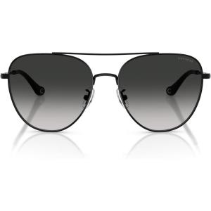imageCoach Womens Hc7182 SunglassesShiny BlackGrey Gradient