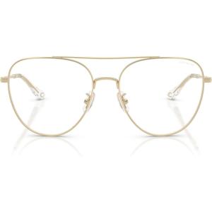 imageCoach Womens Hc7182 SunglassesShiny Light GoldClear Blue Light