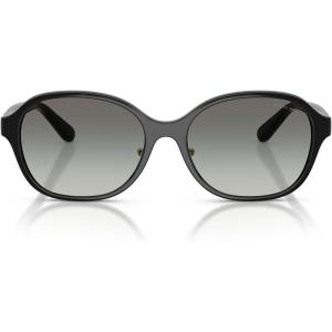 imageCoach Womens Hc8445d SunglassesBlackGrey Gradient