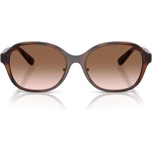 imageCoach Womens Hc8445d SunglassesDark TortoiseBrown Gradient