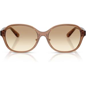 imageCoach Womens Hc8445d SunglassesTransparent BrownClear Brown Gradient