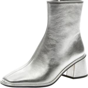 imageCoach womens Gigi Leather BootieSilver