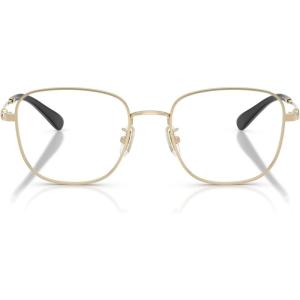imageCoach womens Hc5198td Square Prescription Eyewear FramesShiny Light GoldDemo Lens