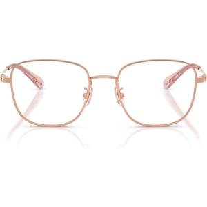 imageCoach womens Hc5198td Square Prescription Eyewear FramesShiny Rose GoldDemo Lens