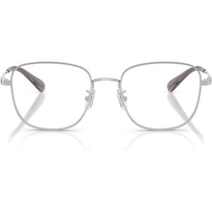 imageCoach womens Hc5198td Square Prescription Eyewear FramesShiny SilverDemo Lens