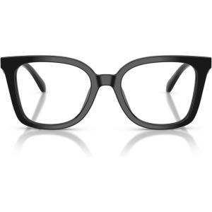 imageCoach womens Hc6274u Universal Fit Square Prescription Eyewear FramesBlackDemo Lens