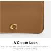 imageCoach Womens Essential Slim Card CaseB4Honey Brown